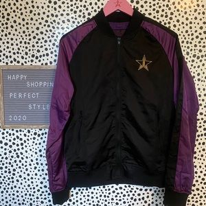 Jeffree Star Blue Blood Bomber Jacket Size Medium